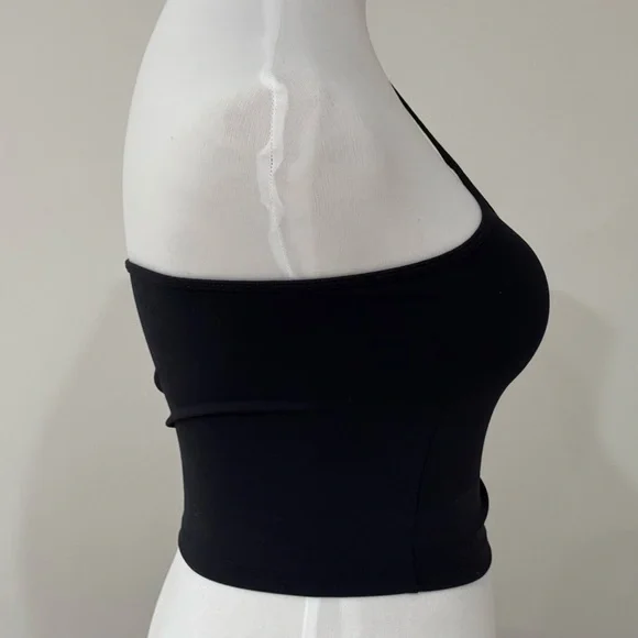 Abercrombie & fitch black tank top Sz Xs - Picture 2 of 4